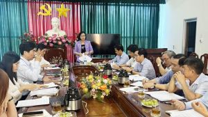 Lãnh đạo tỉnh làm việc tại huyện Nhơn Trạch về phát triển Thương mại - Công nghiệp