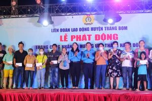 Công đoàn Trảng Bom phát động Tháng Công nhân năm 2024