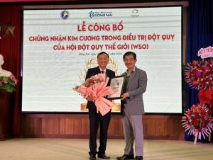 Bệnh viện Đa khoa Đồng Nai đạt Chứng nhận Kim cương trong điều trị đột quỵ