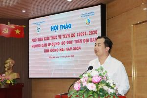 Hội thảo phổ biến và hướng dẫn áp dụng ISO 9001