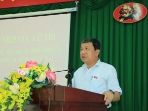 Đại biểu Quốc hội tiếp xúc cử tri Tân Phú, Định Quán trước kỳ hợp thứ VI