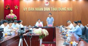 Thứ trưởng Bộ Giao thông vận tải làm việc với Đồng Nai về tiến độ thực hiện các công trình trọng điểm ngành giao thông