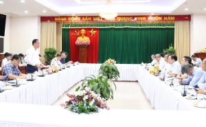 Đoàn công tác của Ủy ban Quản lý vốn Nhà nước tại doanh nghiệp làm việc với Đồng Nai