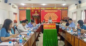 Giám sát chuyên đề về phát triển thương mại, dịch vụ tổng hợp hiện đại tại huyện Định Quán