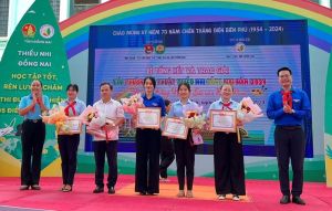 Trao 45 giải hội thi vẽ tranh giải thưởng mỹ thuật thiếu nhi Đồng Nai năm 2024