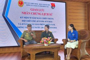 Giao lưu nhân chứng lịch sử của Chiến thắng Điện Biên Phủ