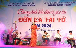 Biểu diễn và giao lưu đờn ca tài tử năm 2024