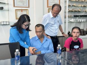 Chia sẻ với lao động bị tai nạn lao động, bệnh hiểm nghèo