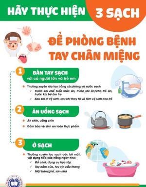 Phòng bệnh tay chân miệng thời điểm giao mùa