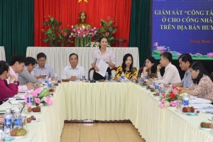 Hội đồng nhân dân tỉnh giám sát nhà ở công nhân, nhà ở xã hội tại huyện Trảng Bom