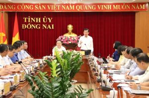 Ủy ban quản lý vốn Nhà nước làm việc tại Đồng Nai