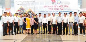 Trung tâm Dịch vụ việc làm 18 tỉnh tham dự Sàn việc làm tại Đồng Nai