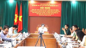 Phó Chủ tịch UBND tỉnh Nguyễn Sơn Hùng dự tổng kết các chính sách về tìm kiếm quy tập hài cốt liệt sĩ