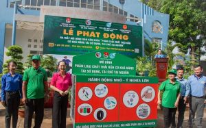 Long Khánh ra mắt mô hình dân vận khéo Phân loại chất thải rắn có khả năng tái sử dụng, tái chế tại nguồn