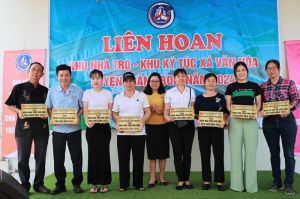 Sôi nổi Liên hoan khu nhà trọ, ký túc xá văn hóa huyện Trảng Bom