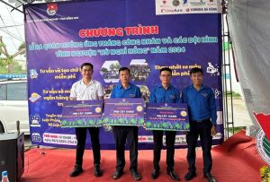 Ra quân 5 đội hình tình nguyện hỗ trợ thanh niên công nhân