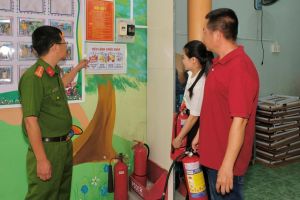 Tổ Liên gia an toàn phòng cháy, chữa cháy giỏi