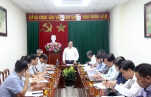 Họp về kế hoạch kiểm tra việc triển khai thực hiện nghị quyết về chuyển đổi số