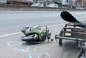 Mất an toàn từ xe ba gác tự chế