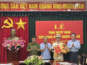 Công bố quyết định chỉ định bổ sung Ban Chấp hành Đảng bộ huyện Long Thành