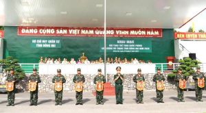 Khai mạc Hội thao Thể thao quốc phòng lực lượng vũ trang tỉnh năm 2024