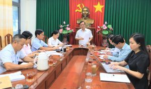 Uỷ ban Kiểm tra Tỉnh uỷ làm việc với huyện Nhơn Trạch về công tác kiểm tra, giám sát và thi hành kỷ luật Đảng