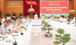 Tập trung, đẩy nhanh tiến độ các công trình, dự án trọng điểm