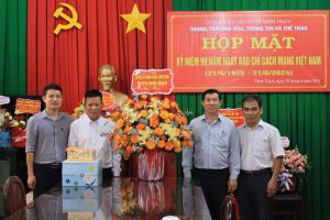 Huyện Nhơn Trạch họp mặt kỷ niệm 99 ngày báo chí cách mạng Việt Nam