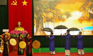 Hoàn thành giao lưu hát ru, hát dân ca cụm Hải quân 2