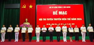 Đoàn M25 đoạt giải Nhất hội thi tuyên truyền viên trẻ Vùng 2 Hải quân