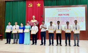 Huyện Cẩm Mỹ: Chú trọng phát triển nông nghiệp ứng dụng công nghệ cao và nông nghiệp hữu cơ