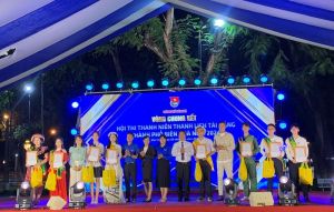Trao 29 giải cuộc thi Thanh niên thanh lịch - tài năng