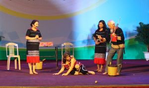 Đưa kịch ngắn, kịch vui về với người dân ở cơ sở