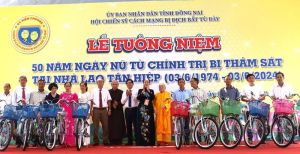 Lễ kỷ niệm 50 năm cuộc thảm sát nữ tù Nhà lao Tân Hiệp