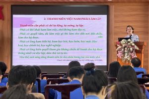 Thanh niên cần tiếp tục ra sức học tập, rèn luyện, làm theo Bác Hồ