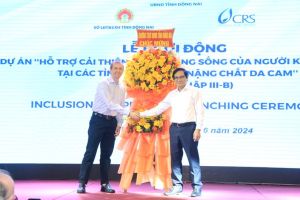 Khởi động dự án hỗ trợ, cải thiện sức khỏe và chất lượng sống cho người khuyết tật