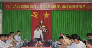 Kiểm tra công tác bảo đảm trật tự, an toàn giao thông tại huyện Thống Nhất