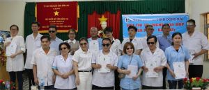 14 kỹ thuật viên đạt giải hội thi xoa bóp giỏi dành cho người mù