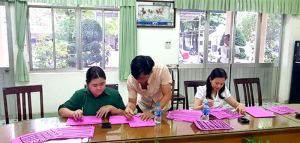 Huyện Long Thành khai giảng lớp dạy viết chữ thư pháp cơ bản