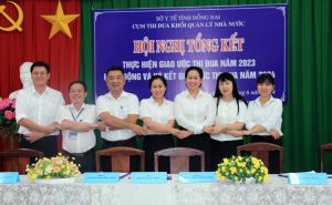 Đẩy mạnh thi đua giữa các đơn vị thuộc cụm thi đua khối quản lý nhà nước trực thuộc Sở Y tế