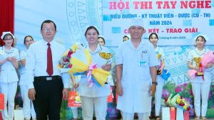 Sôi nổi Hội thi Tay nghề điều dưỡng, kỹ thuật viên, dược sĩ giỏi