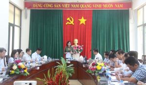 A Working Session with Thong Nhat District on Industrial and Commercial Development