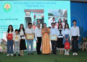 Biểu dương các gia đình văn hóa tiêu biểu năm 2024