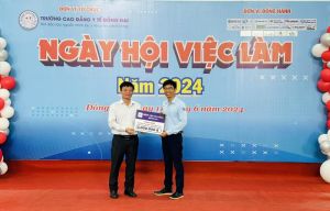 Sôi nổi ngày hội việc làm tại Trường Cao đẳng Y tế Đồng Nai