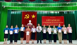 185 cán bộ Hội cơ sở được bồi dưỡng nghiệp vụ