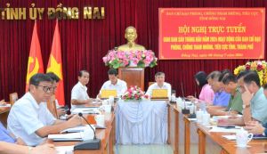 Ban Nội chính Trung ương tổ chức hội nghị trực tuyến toàn quốc sơ kết 6 tháng đầu năm 2024