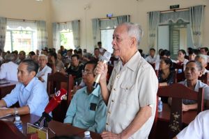 Nhiều ý kiến cử tri liên quan đến đất đai và y tế