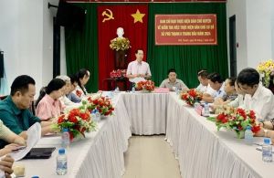 Kiểm tra việc thực hiện Quy chế Dân chủ cơ sở tại các cơ quan, đơn vị, trường học Quý II – 2024 trên địa bàn huyện Nhơn Trạch