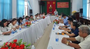 Đại biểu HĐND thảo luận các nội dung trước kỳ họp HĐND huyện Nhơn Trạch thứ 13