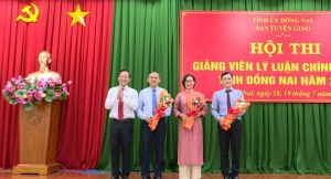 Sôi nổi Hội thi giảng viên lý luận chính trị giỏi